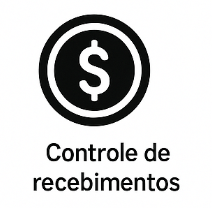 Ícone 10 - Controle de recebimentos